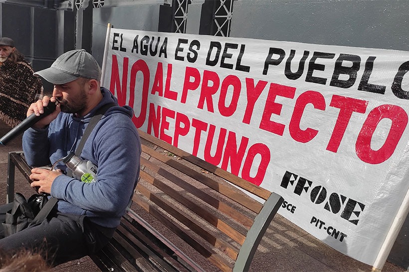 EL AGUA EN URUGUAY ES NEGOCIADA POR EL ESTADO, A PESAR DE SER INCONSTITUCIONAL