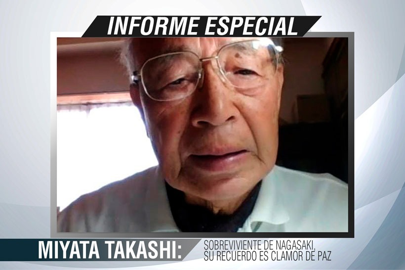 MIYATA TAKASHI: SOBREVIVIENTE DE NAGASAKI, SU RECUERDO ES CLAMOR DE PAZ